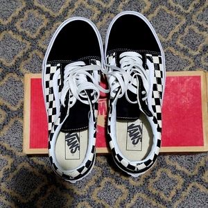 Vans old skool checkerboard v36cl Clearance